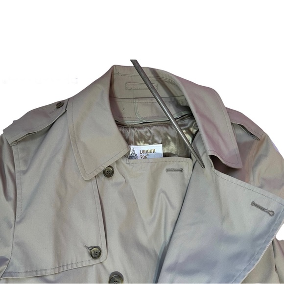 London Fog Men’s Trench Coat - Picture 5 of 10